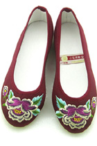 Camellia Embroidery Shoes (RM)